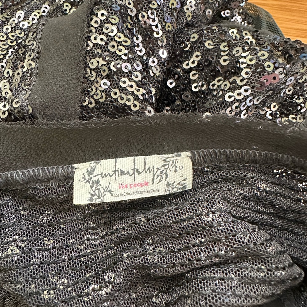 Free People Sequin Bodysuit - Picture 2 of 6